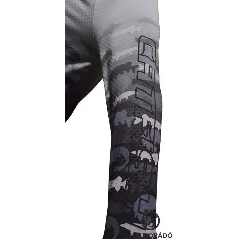 HALDORÁDÓ Catfish Black UPF 50+ Long Sleeve L / 5