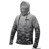 HALDORÁDÓ Catfish Black UPF 50+ Long Sleeve M