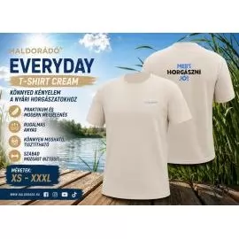 HALDORÁDÓ Everyday T-Shirt Cream XS termék kép