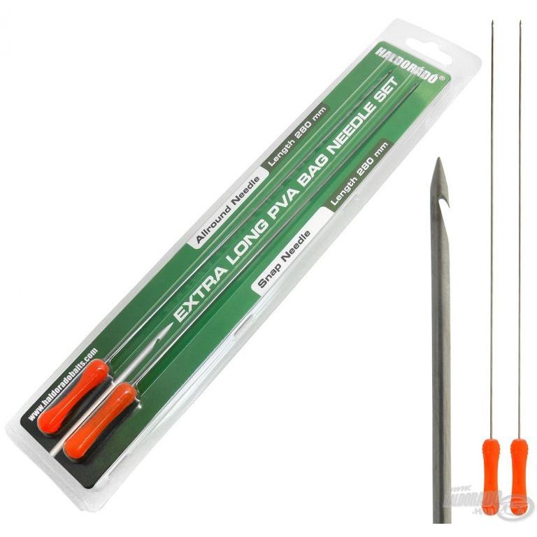 HALDORÁDÓ Extra Long PVA Bag Needle Set