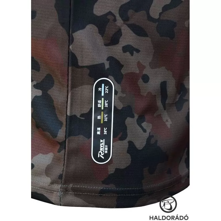HALDORÁDÓ FES Tactical Tee Camo UPF 50+ XXL / 5