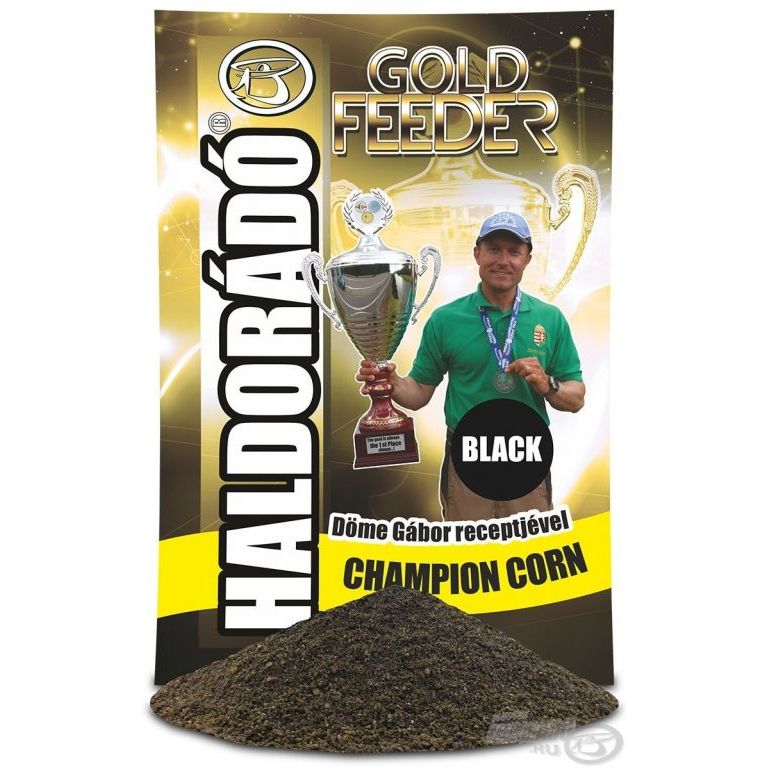 HALDORÁDÓ Gold Feeder - Champion Corn - Black