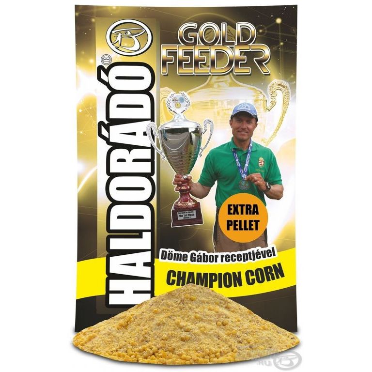 HALDORÁDÓ Gold Feeder - Champion Corn - Extra Pellet