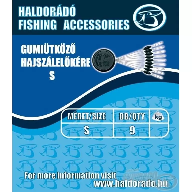 HALDORÁDÓ Gumiütköző hajszálelőkére - S / 1