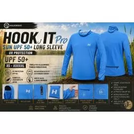 HALDORÁDÓ HOOK IT Pro SUN UPF 50+ Long Sleeve S termék kép