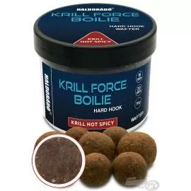 HALDORÁDÓ Krill Force Boilie Hard Hook Wafter 16, 20 mm - Krill Hot Spicy