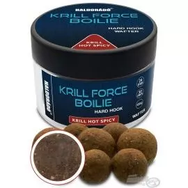 HALDORÁDÓ Krill Force Boilie Hard Hook Wafter 24, 30 mm - Krill Hot Spicy