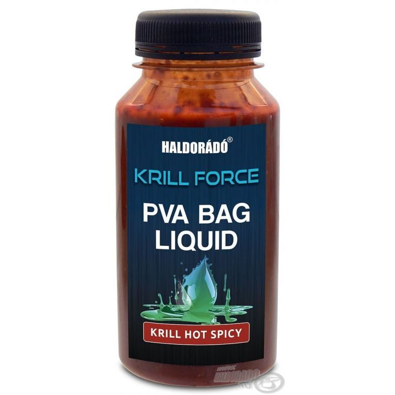 HALDORÁDÓ Krill Force PVA Bag Liquid - Krill Hot Spicy