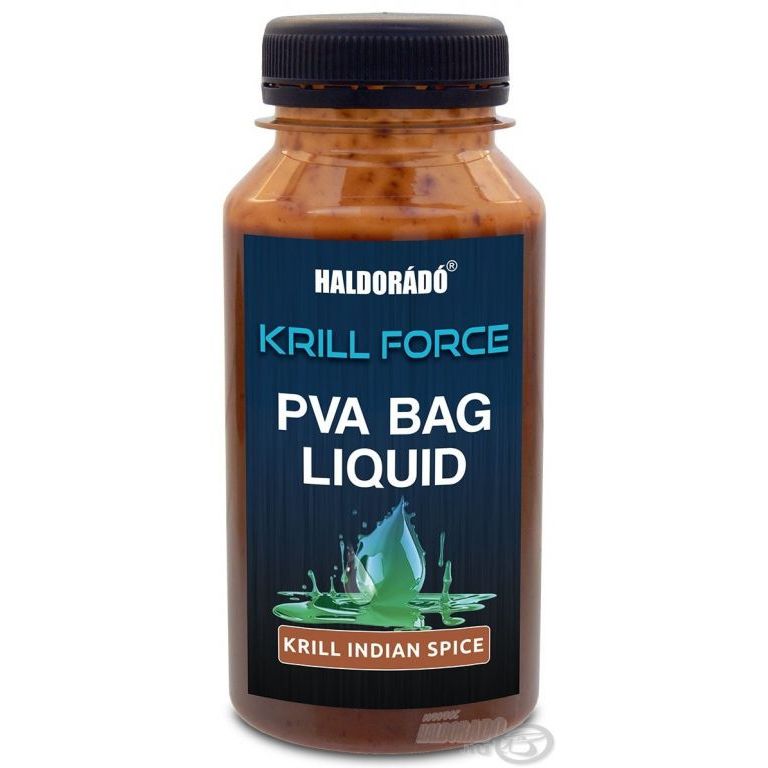 HALDORÁDÓ Krill Force PVA Bag Liquid - Krill Indian Spice