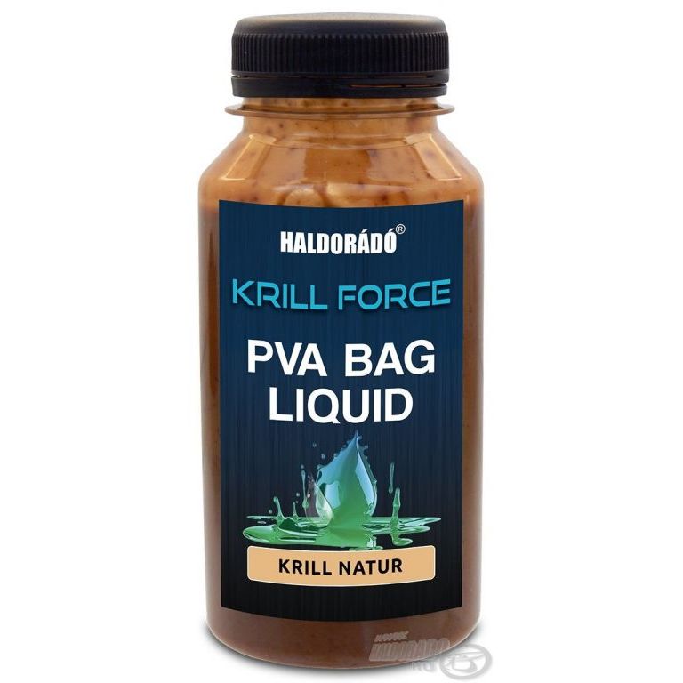 HALDORÁDÓ Krill Force PVA Bag Liquid - Krill Natur