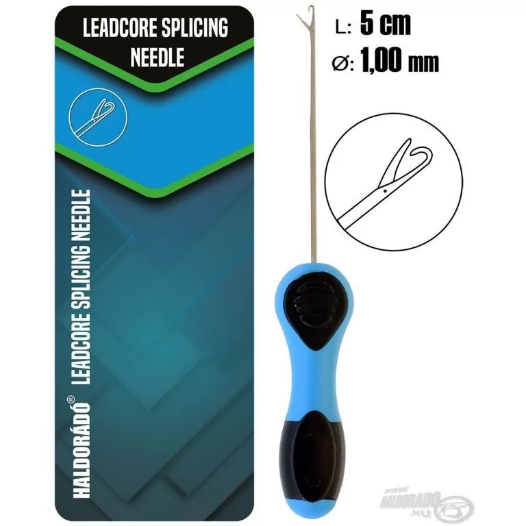 HALDORÁDÓ Leadcore Splicing Needle - Szuper vékony csappantyús fűzőtű / 1