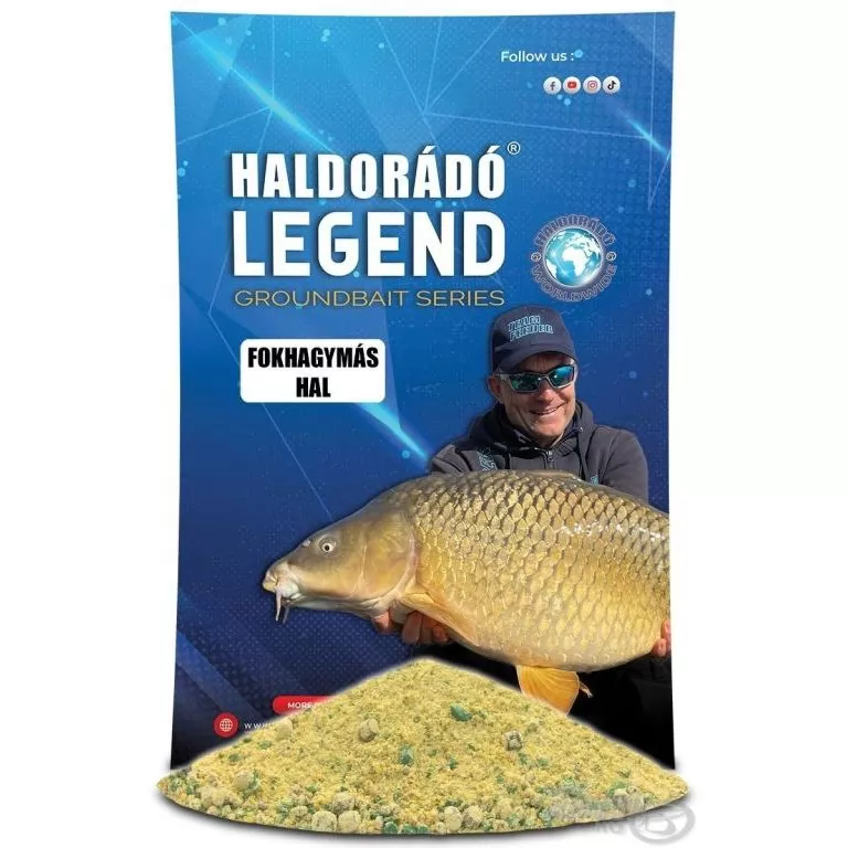 HALDORÁDÓ LEGEND Groundbait - Fokhagymás Hal / 1