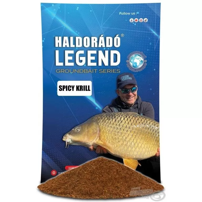 HALDORÁDÓ LEGEND Groundbait - Spicy Krill / 1