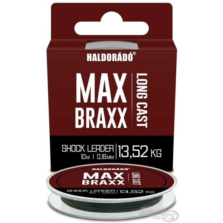 HALDORÁDÓ MAX Braxx - Long Cast Shock Leader 0,16 mm