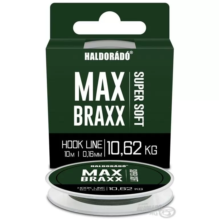 HALDORÁDÓ MAX Braxx - Super Soft Hook Line 0,16 mm / 1