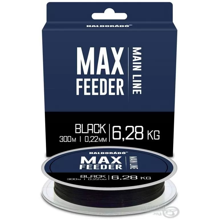 HALDORÁDÓ MAX Feeder Black 0,22 mm / 1