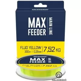 HALDORÁDÓ MAX Feeder Fluo Yellow 0,25 mm / 300 m
