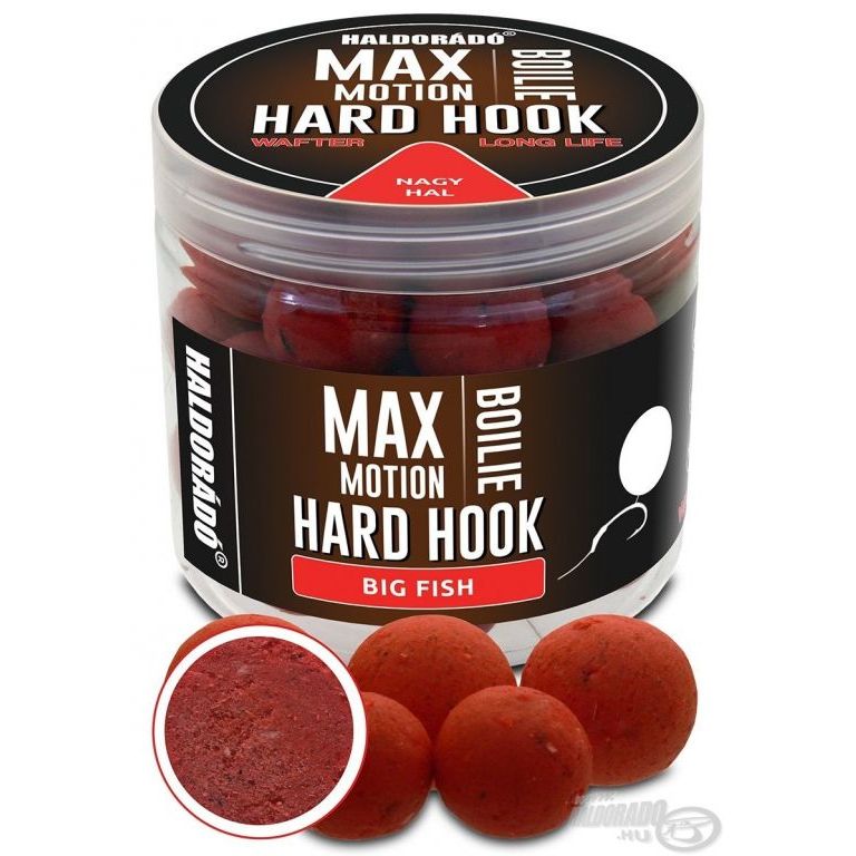 HALDORÁDÓ MAX MOTION Boilie Hard Hook Wafter 16, 20 mm - Nagy Hal