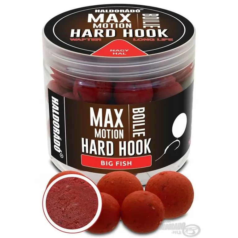 HALDORÁDÓ MAX MOTION Boilie Hard Hook Wafter 16, 20 mm - Nagy Hal / 1