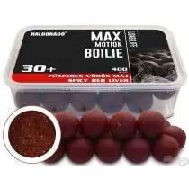 HALDORÁDÓ MAX MOTION Boilie Long Life 30+ mm - Fűszeres Vörös Máj