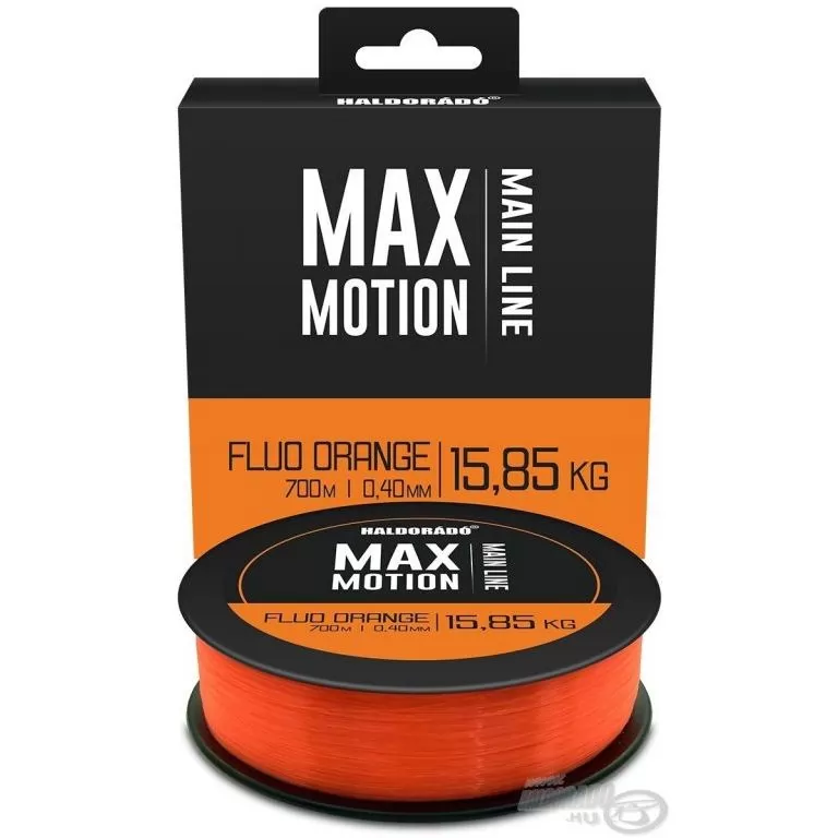HALDORÁDÓ MAX MOTION CARP Fluo Orange 0,40 mm / 700 m / 1