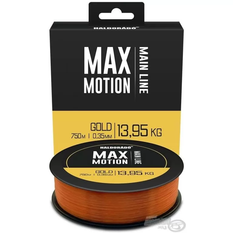 HALDORÁDÓ MAX MOTION CARP Gold 0,35 mm / 750 m / 1