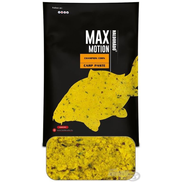 HALDORÁDÓ MAX MOTION Carp Paste - Champion Corn