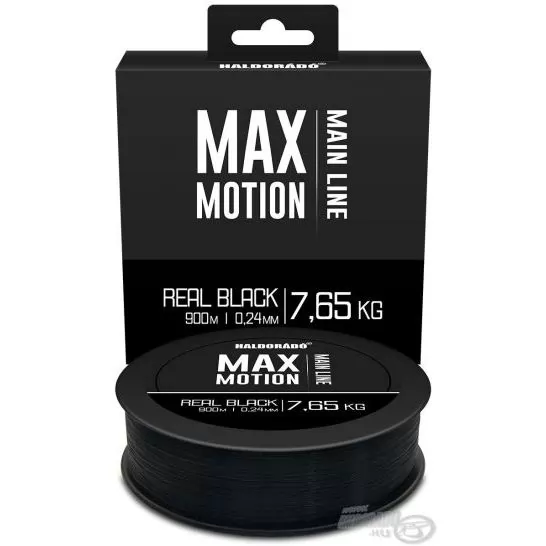 HALDORÁDÓ MAX MOTION CARP Real Black 0,24 mm / 900 m