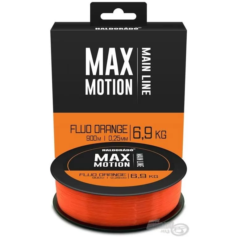 HALDORÁDÓ MAX MOTION Fluo Orange 0,25 mm / 900 m / 1