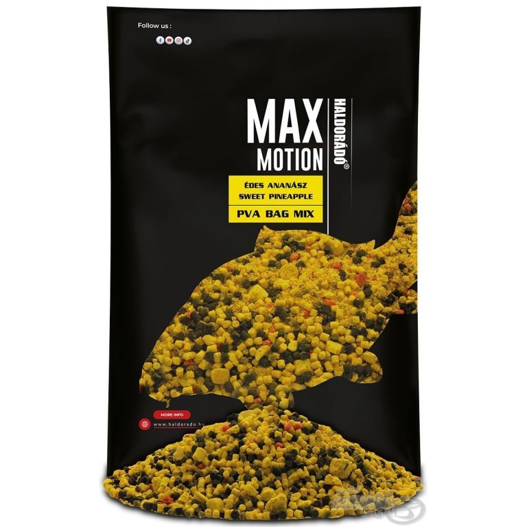 HALDORÁDÓ MAX MOTION PVA Bag Mix - Édes Ananász