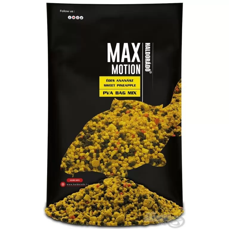 HALDORÁDÓ MAX MOTION PVA Bag Mix - Édes Ananász / 1