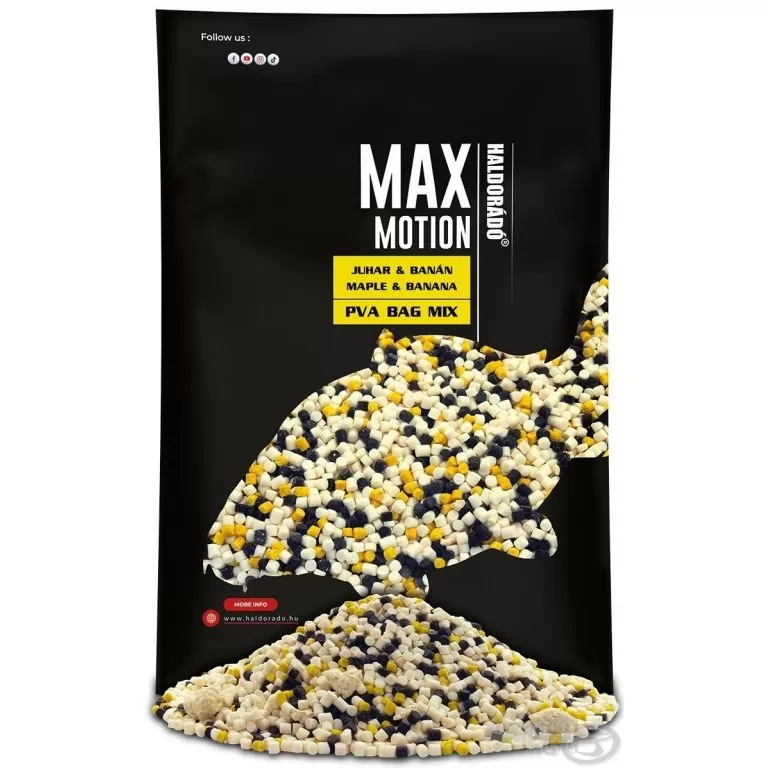 HALDORÁDÓ MAX MOTION PVA Bag Mix - Juhar & Banán / 1