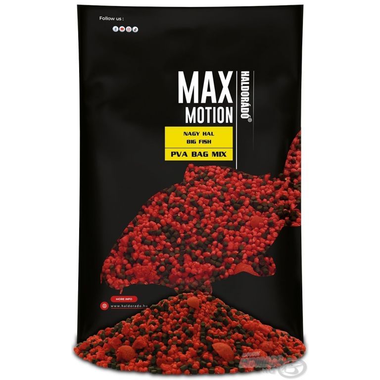 HALDORÁDÓ MAX MOTION PVA Bag Mix - Nagy Hal