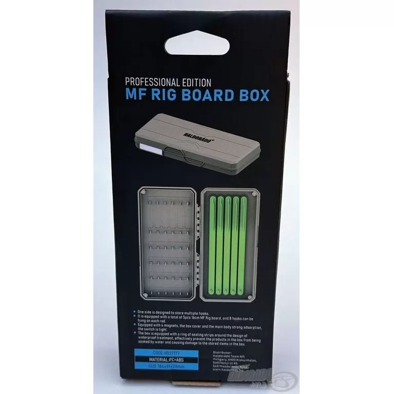 HALDORÁDÓ MF Rig Board Box - Ladders - Method Feeder előketartó doboz mágneses létrákkal / 8