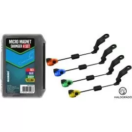 HALDORÁDÓ Micro Magnet súlyozható mágneses merevkaros swinger szett 4 színben