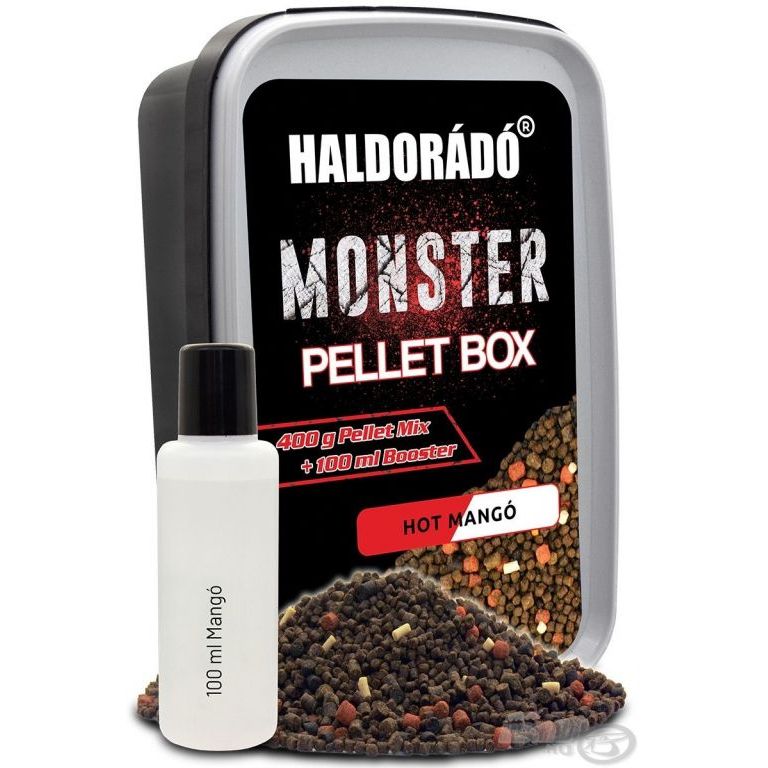 HALDORÁDÓ MONSTER Pellet Box - Hot Mangó