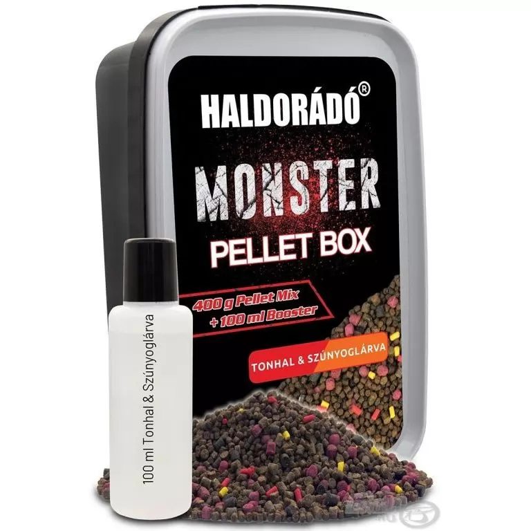 HALDORÁDÓ MONSTER Pellet Box - Tonhal & Szúnyoglárva / 1