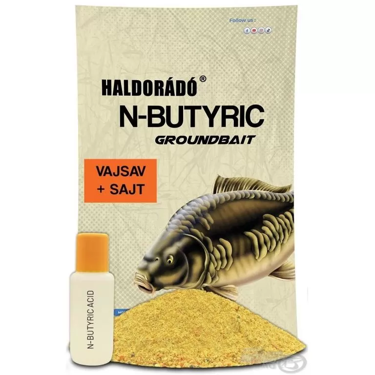 HALDORÁDÓ N-Butyric Groundbait - Vajsav + Sajt / 1