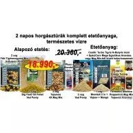 HALDORÁDÓ Nyári recept 12 - 2 napos horgásztúrák komplett etetőanyaga, természetes vízre