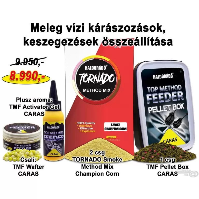 HALDORÁDÓ Nyári recept 13 - Meleg vízi kárászozások, keszegezések összeállítása / 1