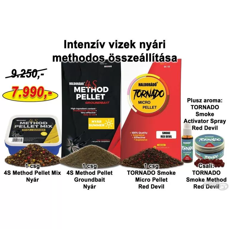 HALDORÁDÓ Nyári recept 3 - Intenzív vizek nyári methodos összeállítása / 1