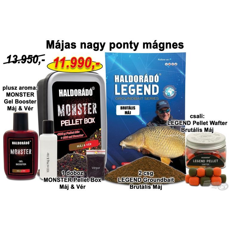 HALDORÁDÓ Őszi recept 9 - Májas nagy ponty mágnes