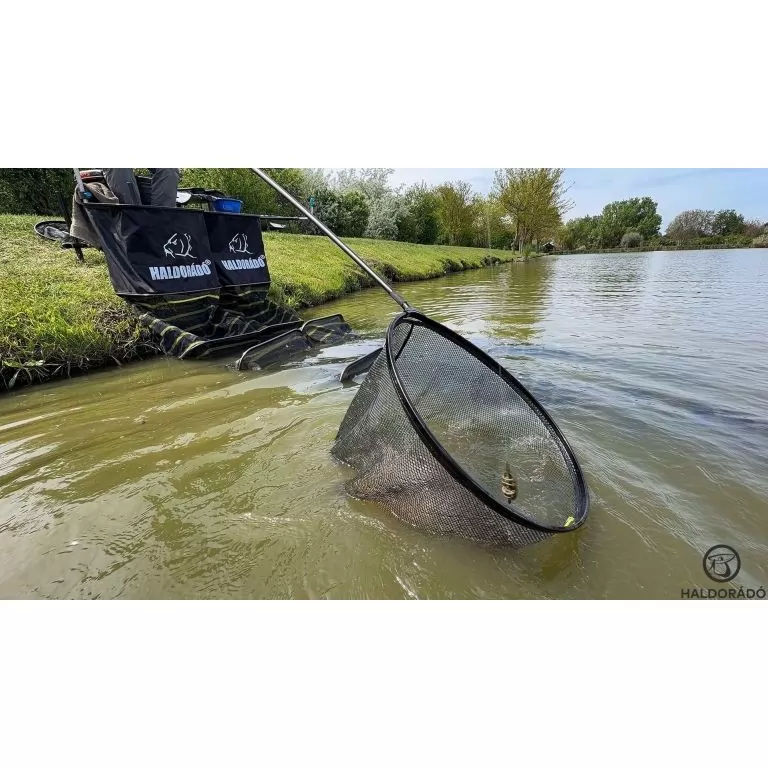 HALDORÁDÓ Power Carp Landing Net 65x58 cm - szupererős alu pontyos merítőfej / 9