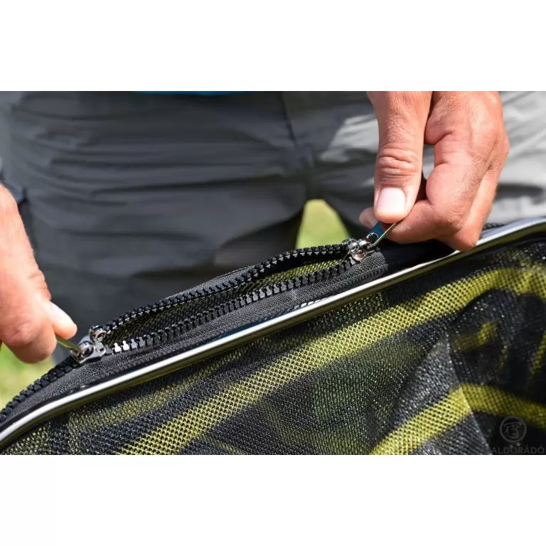 HALDORÁDÓ Power Carp Zip Mesh 4 m - verseny haltartó erősített aljú, cipzáros, hordtáskával / 21
