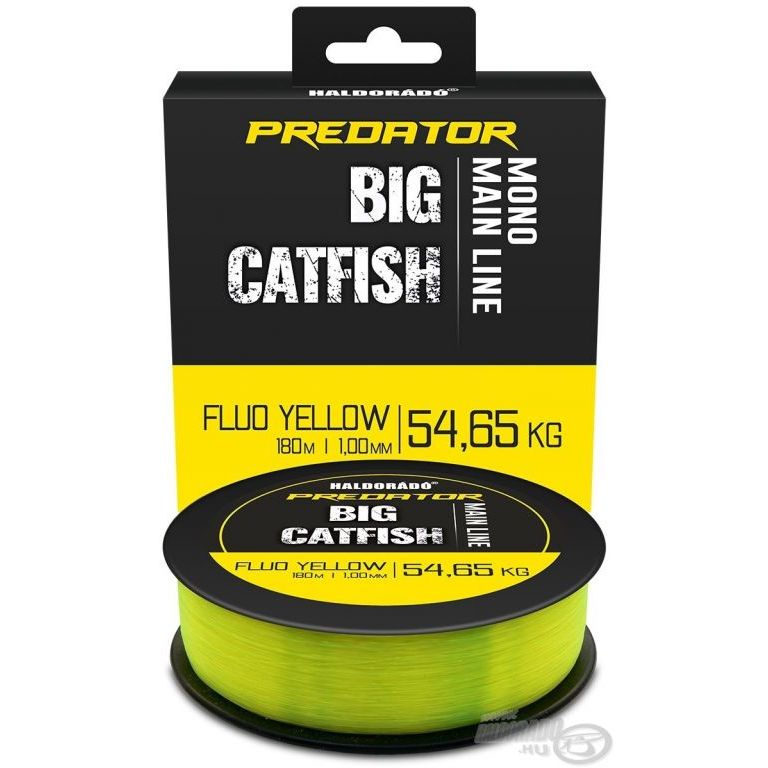 HALDORÁDÓ Predator Catfish Line Mono Fluo Yellow 1,00 mm / 180 m