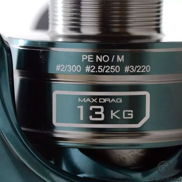 HALDORÁDÓ Predator Green Core FD 4000XH harcsapergető orsó díszdobozban / 8