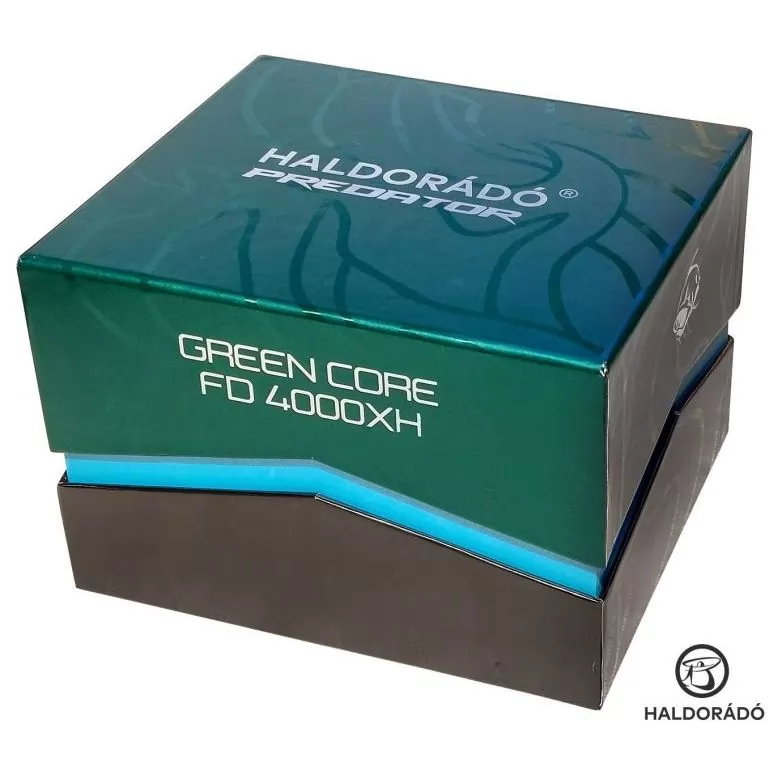 HALDORÁDÓ Predator Green Core FD 4000XH harcsapergető orsó díszdobozban / 13