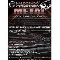 HALDORÁDÓ Predator Metal Catfish 330XXH harcsázó horgászbot termék kép