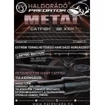 HALDORÁDÓ Predator Metal Catfish 330XXH harcsázó horgászbot termék kép