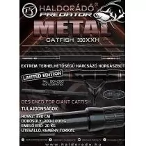 HALDORÁDÓ Predator Metal Catfish 330XXH harcsázó horgászbot termék kép